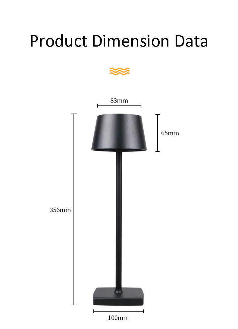 The Fashion Design USB Recharge Led Desk Lamp Eye Protection Creative Hotel Bedside Table Lamp Bar Desk Light